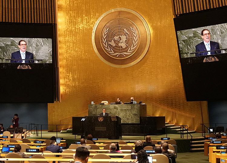 discurso bruno rodriguez onu