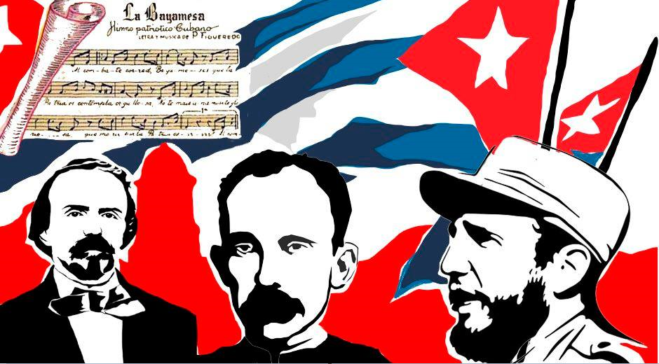 Cultura Cubana Cespedes Marti Fidel 940 x 520