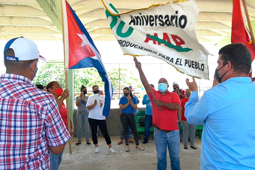 bandera anap acto