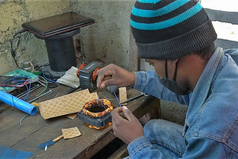 taller enrollado tecnico