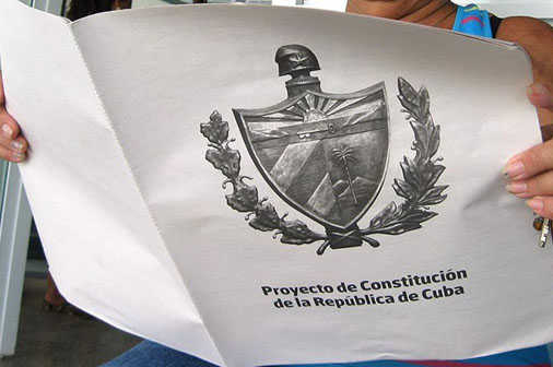 tabloide proyecto constitucion de la republica de cuba