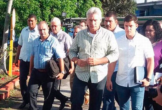 Presidente de Cuba lidera visita de trabajo a Pinar del Río