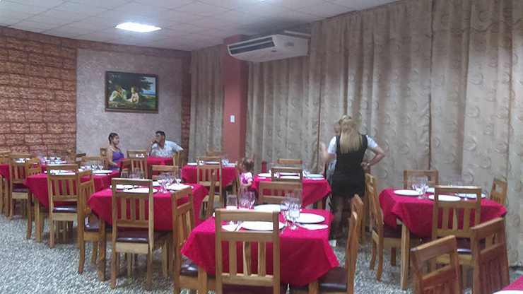 Restaurante el hotel Italia