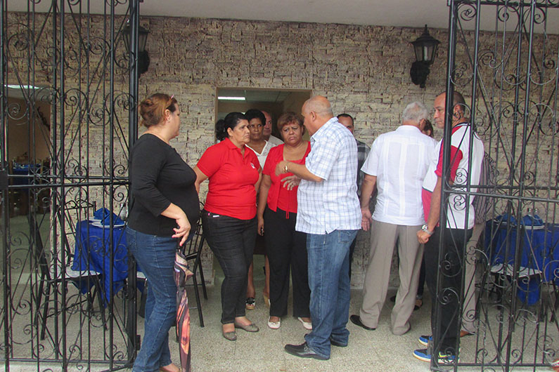 inauguracion de la cafetería de la Epag El Criollito