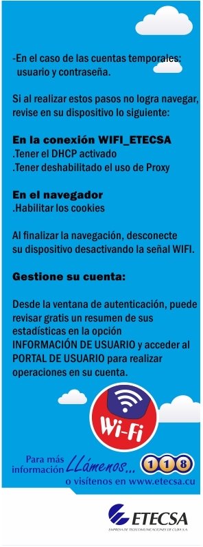 Consejos útiles para Conexión Inalámbrica (WIFI)