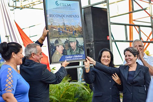 Acto provincial por el aniversario 59 del Triunfo de la Revolución cubana / Foto: Januar Valdés