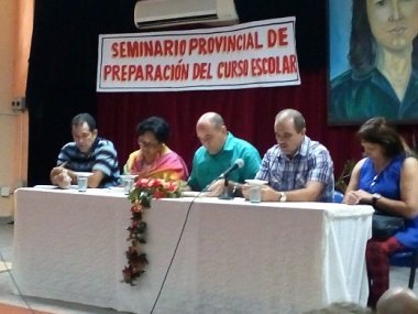 Apertura seminario secretario PCC 1